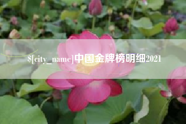 临清中国金牌榜明细2021