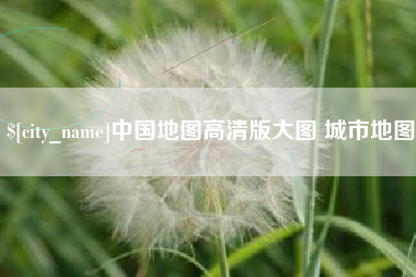 临清中国地图高清版大图 城市地图