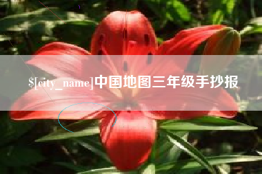临清中国地图三年级手抄报