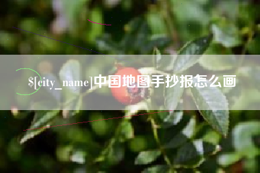 临清中国地图手抄报怎么画