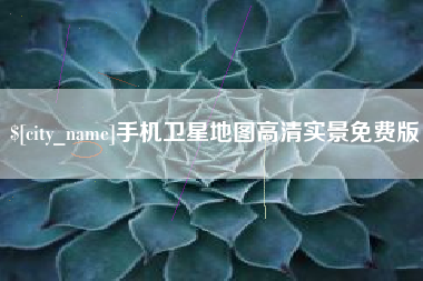 临清手机卫星地图高清实景免费版