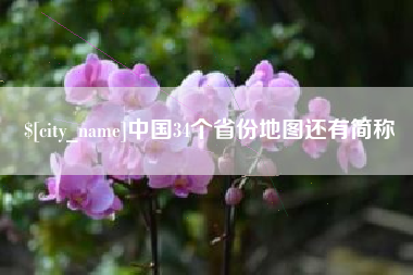 临清中国34个省份地图还有简称