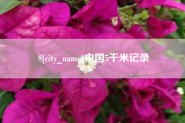 临清中国5千米记录