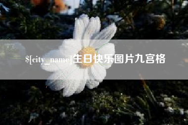 临清生日快乐图片九宫格