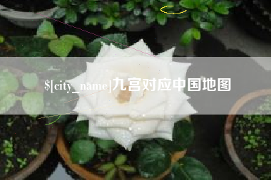 临清九宫对应中国地图