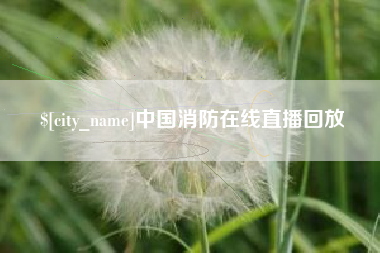 临清中国消防在线直播回放