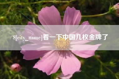 临清看一下中国几枚金牌了