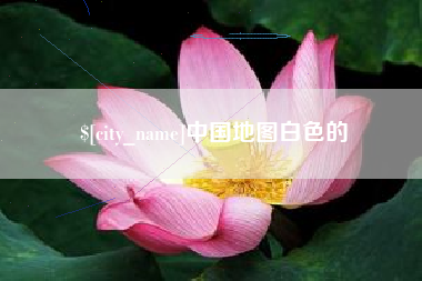 临清中国地图白色的