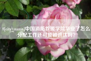 临清中国消防救援学院毕业了怎么分配工作还可能被逃汰吗？