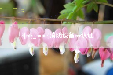 临清消防设备ccc认证