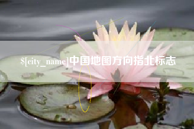 临清中国地图方向指北标志