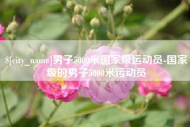 临清男子5000米国家级运动员-国家级的男子5000米运动员
