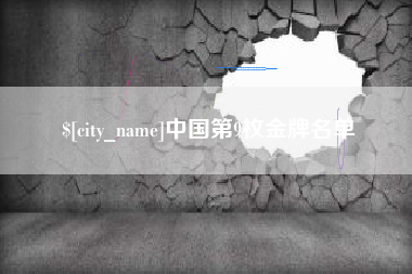 临清中国第9枚金牌名单