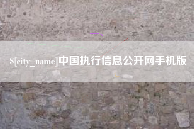临清中国执行信息公开网手机版