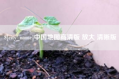 临清中国地图高清版 放大 清晰版