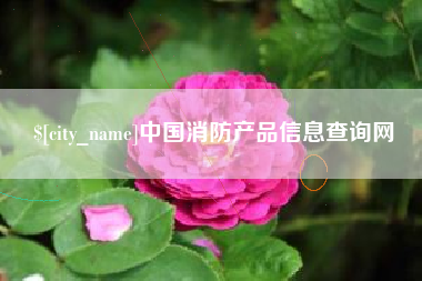 临清中国消防产品信息查询网