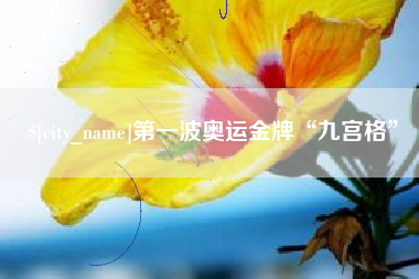 临清第一波奥运金牌“九宫格”