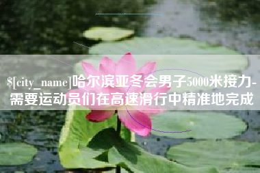 临清哈尔滨亚冬会男子5000米接力-需要运动员们在高速滑行中精准地完成