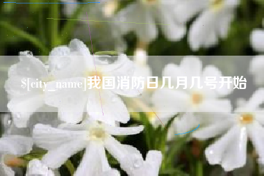 临清我国消防日几月几号开始