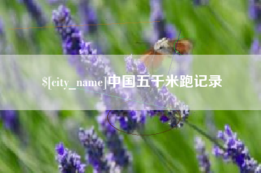 临清中国五千米跑记录