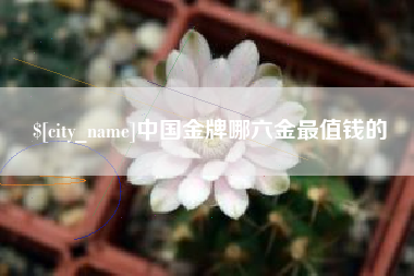 临清中国金牌哪六金最值钱的