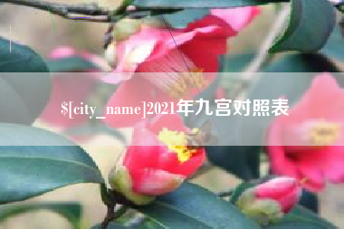 临清2021年九宫对照表