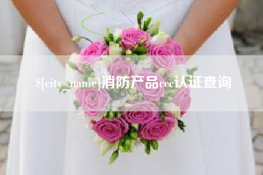临清消防产品ccc认证查询
