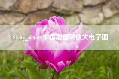 临清中国地图可放大电子图